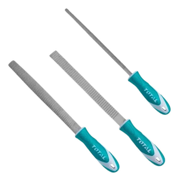 Imagen de  Set 3 Limas Escofina Para Madera 200mm De Acero T12 - Sc - 