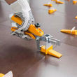 Imagen de Kit Nivelador Separador Ceramicos Crossmaster Pinza + 200 Pc - 1.00mm