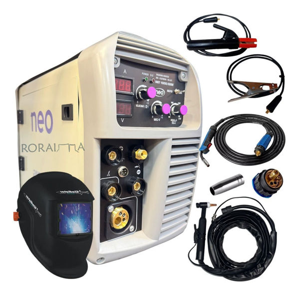 Imagen de Soldadora Inverter Neo Imet10250 Mig Tig Electrodo 250a 220v - Blanco