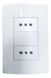 Imagen de Adaptador 3 En Línea Con Salida Schuko Blanco Vivion Pack X3 - adaptador multiple