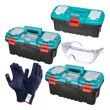 Imagen de Kit Cajas De Herramientas De Plástico 14  17  20  3 Unidades