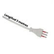 Imagen de Alargue Zapatilla 2 Schuko + 4 Tres En Linea 3 Metros  -sc-