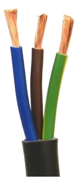 Imagen de Rollo Cable Bajo Goma 1mm  100 Metros -sc-