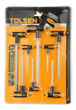 Imagen de Set 8 Llaves Torx Largas Tolsen De Cromo Vanadio Supercenter