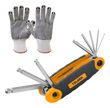 Imagen de Set Llaves Allen Punta Bola Tolsen 1.5-8mm De 9 Piezas -sc-