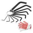 Imagen de Llaves Allen 10uni 1.5-10mm Tipo Llavero Roraima
