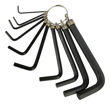 Imagen de Llaves Allen 10uni 1.5-10mm Tipo Llavero Roraima