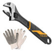 Imagen de Llave Ajustable Tolsen 300mm Industrial De Acero Forjado -sc