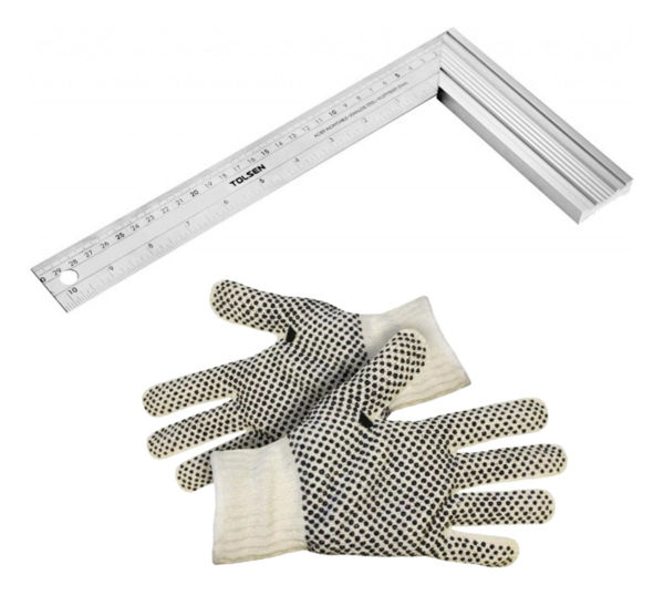 Imagen de Escuadra Tolsen De Aleación De 30cm Base De Aluminio - Sc  -