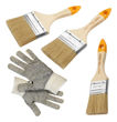 Imagen de Pincel De Pintura Plano Tolsen 2-3-4 Cerdas Blancas - Sc -