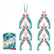Imagen de Set 6 Mini Alicates Total, Pinzas 4.5'' 11.5cm -sc-