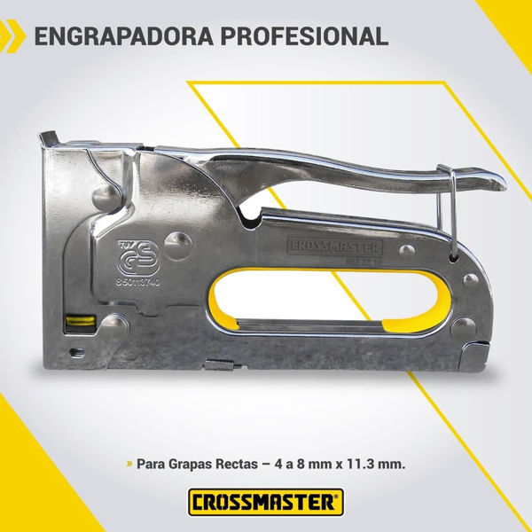 Imagen de Engrampadora Manual Crossmaster 9932210 Profesional 4 A 8 Mm
