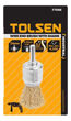 Imagen de Cepillo Para Taladro Cerdas De Alambre Tolsen 24mm 4500rpm
