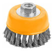 Imagen de Cepillo Copa Alambre Para Amoldora Tolsen 75mm M14x2 - Sc -