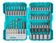 Imagen de Total Tacsdl24502 Puntas Acero Destornillador 45pzas+estuche
