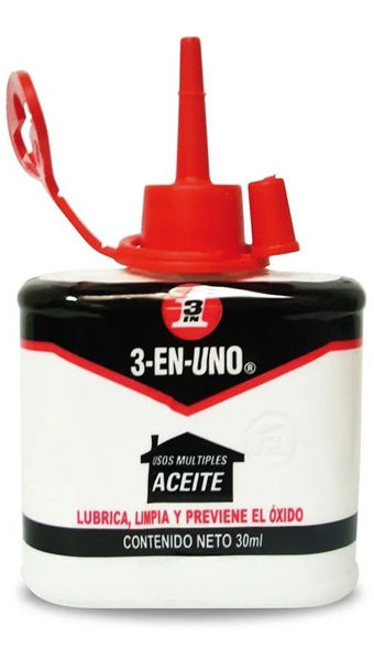 Imagen de Aceite Multiusos 3 En 1 Lubrica,limpia,previene 30ml -sc-