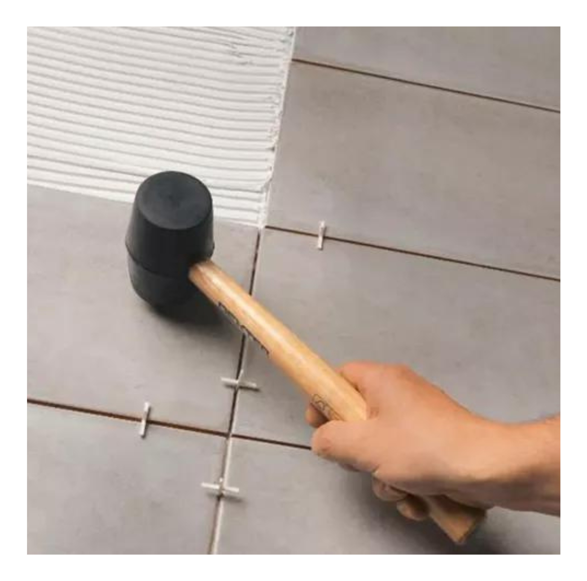 Martillo Maceta Tolsen 24oz De Goma Mango Fibra Vidrio -sc- - Imagen 2