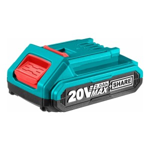 Batería Total 20v - 2.0ah Litio Ion - Para Herramientas Inalámbricas De La Línea P20s - Tfbli20011