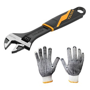 Llave Ajustable Tolsen Industrial 6 Pulgadas Acero Forjado