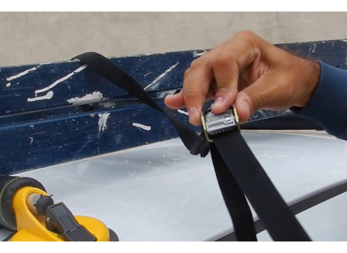 Cinta Sujeta Carga Catraca Tolsen 25mm X 2.5m 100kg Set De 2 - Imagen 4