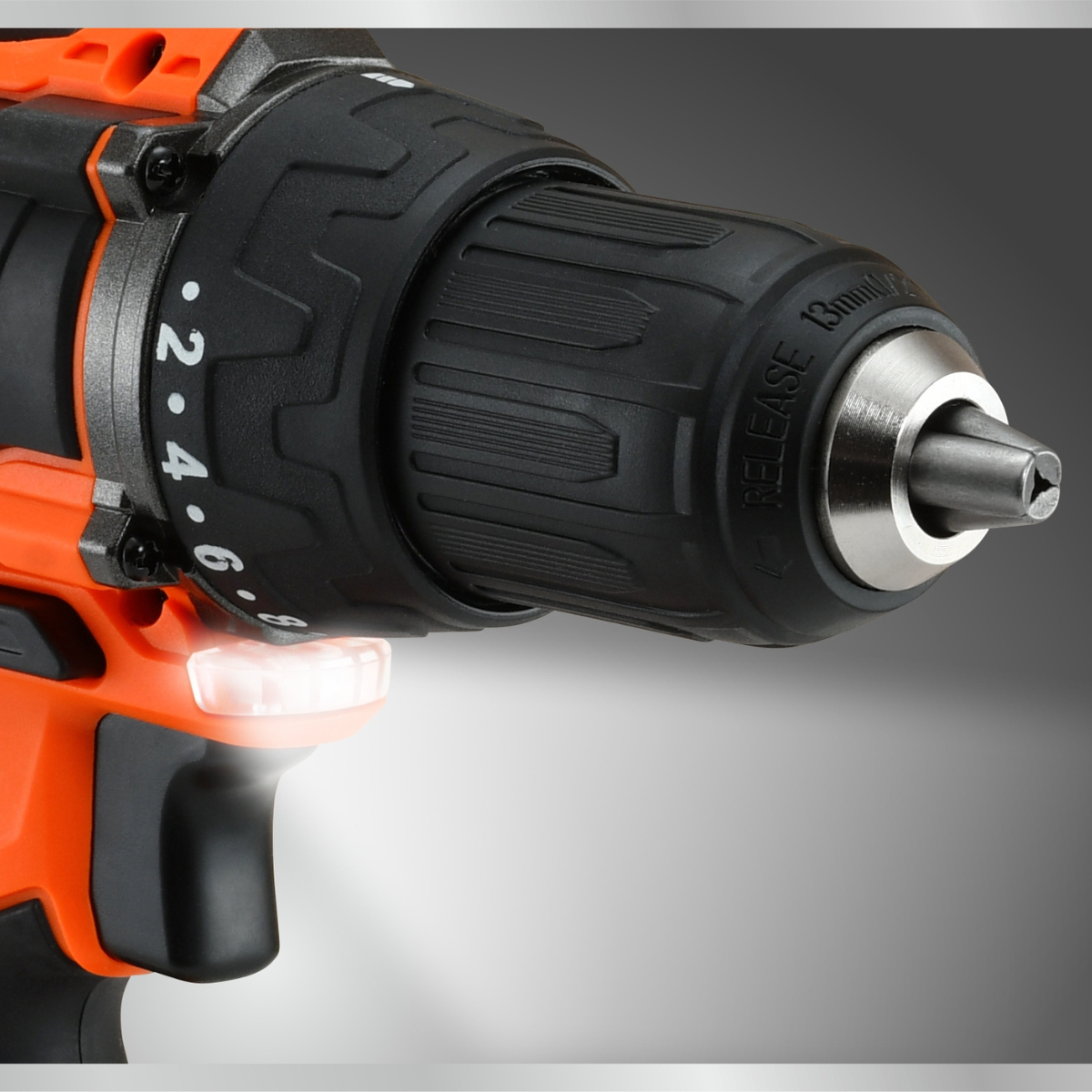 Taladro Batería Ion Litio Recargable-reversible 13mm+luz Led - Imagen 4