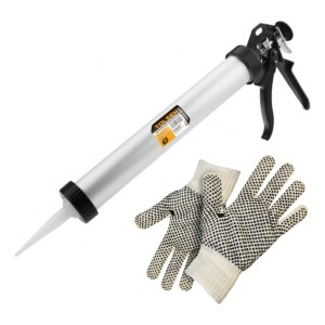 Pistola Para Silicona Aluminio Tolsen Industrial 15 Pulgadas