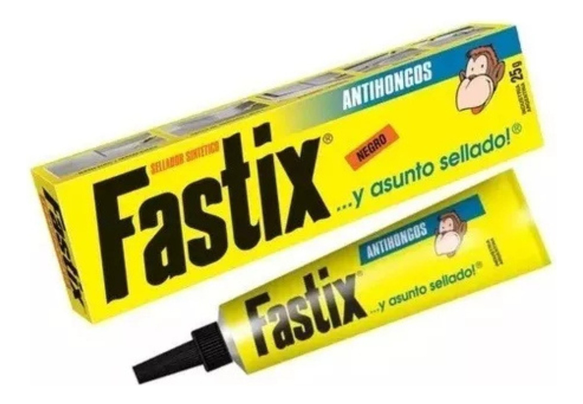 Fastix Sellador Sintetico De Silicona Antihongos 9gr Blanco - Imagen 4