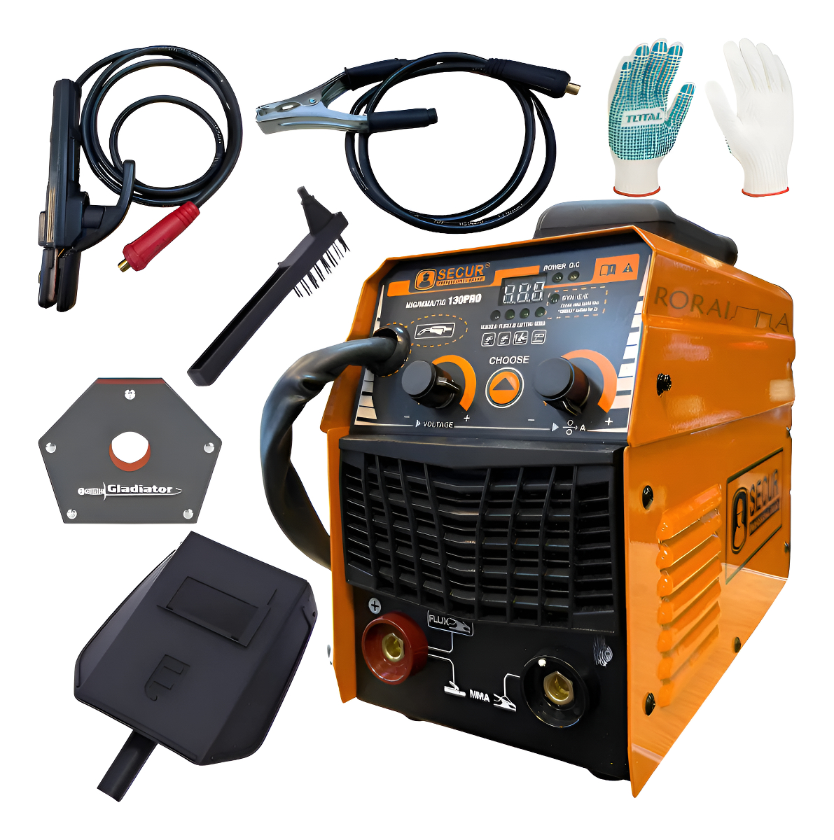 Soldadora Secur Mig Mma Tig 130a Inverter Monofásica