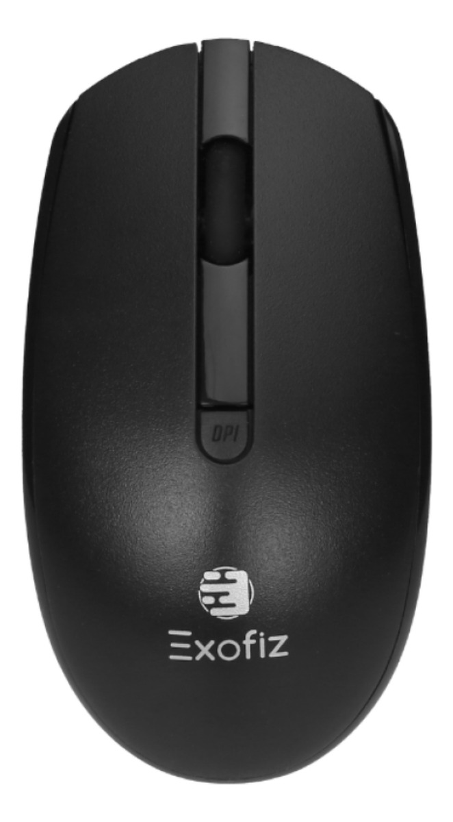 Combo Inalámbrico Exofiz Teclado Y Mouse 2.4ghz Negro - Imagen 3