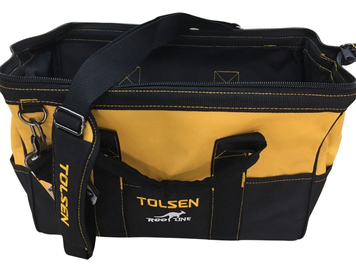 Bolso Para Herramientas Tolsen De Tela Liviana 1,3kg - Sc - - Imagen 5
