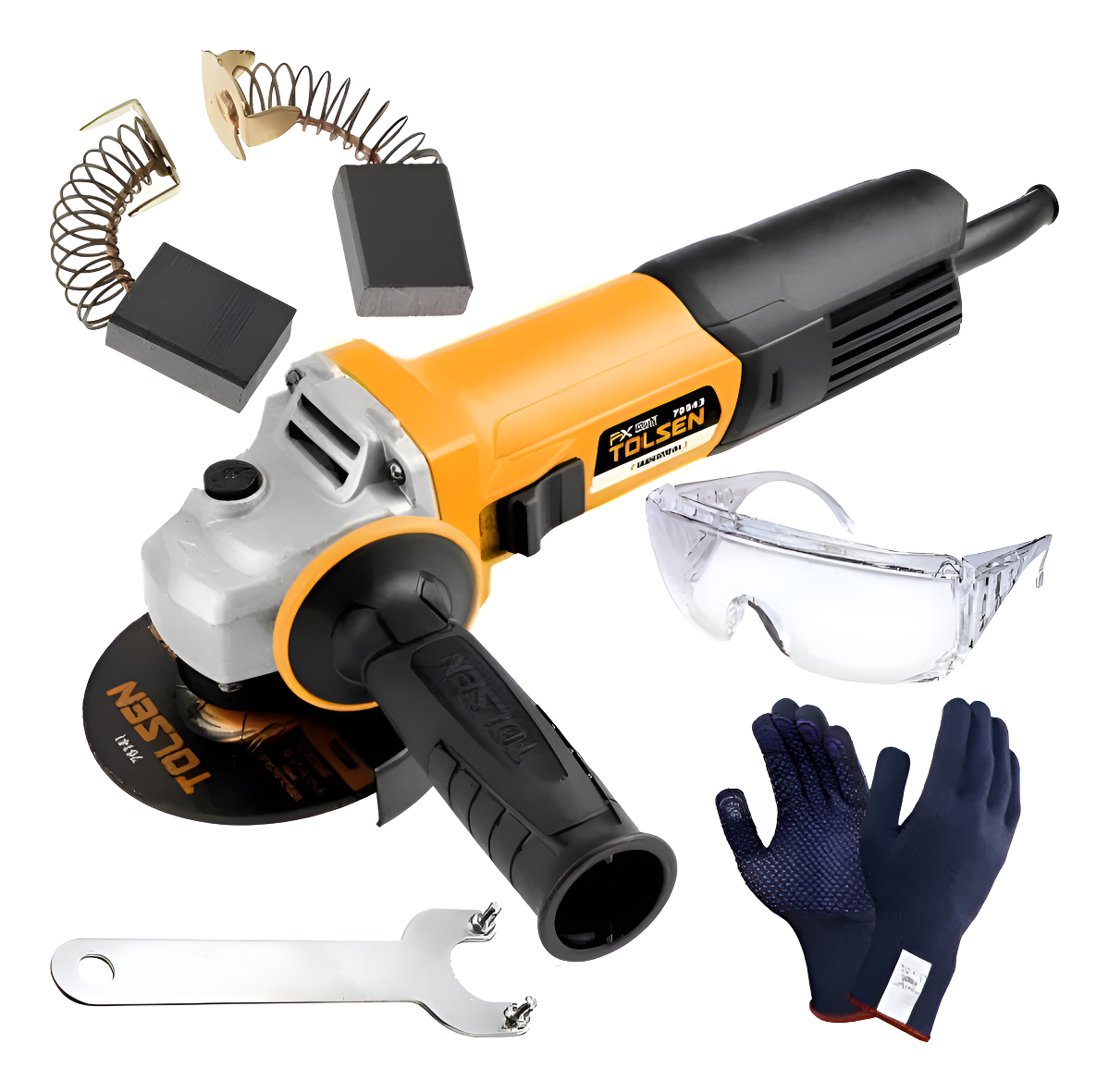 Amoladora Angular Electrica Tolsen Industrial 760w 115mm -sc