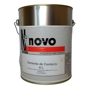 Adhesivo Cemento De Contacto 4 Lts. Novo
