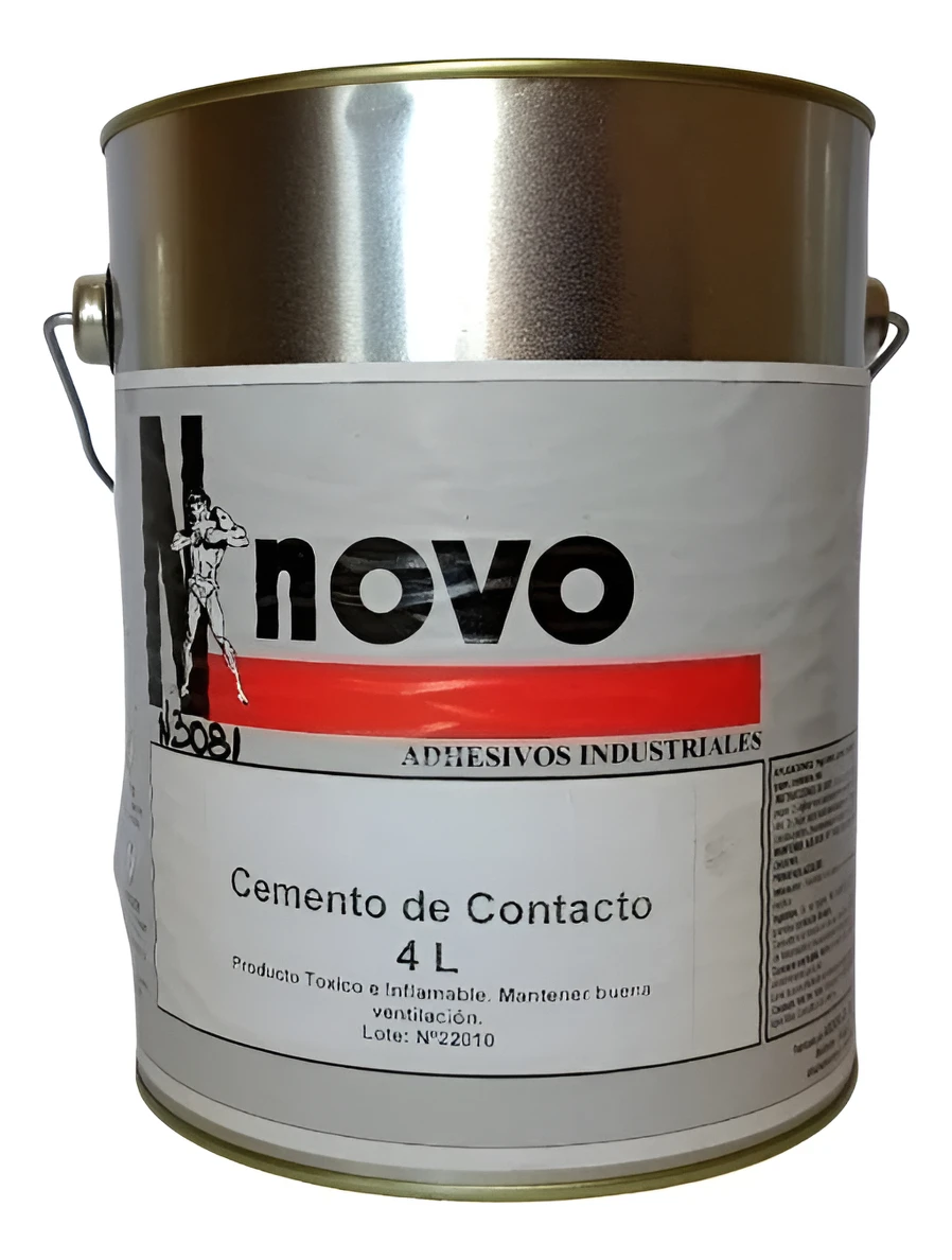 Adhesivo Cemento De Contacto 4 Lts. Novo