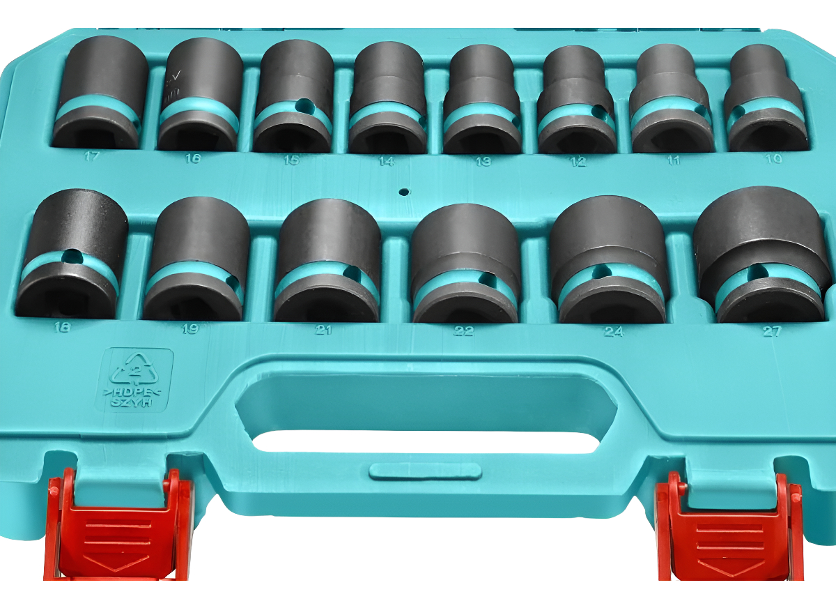 Total Thistd12141 Dados De Impacto 14 Pzs 1/2 12v - Imagen 2