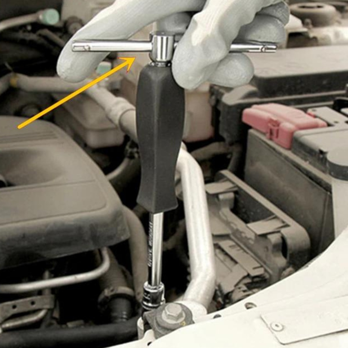 Barra T Deslizable Tolsen 10 Pulgadas Cromo Vanadio 0.39 Kg - Imagen 2