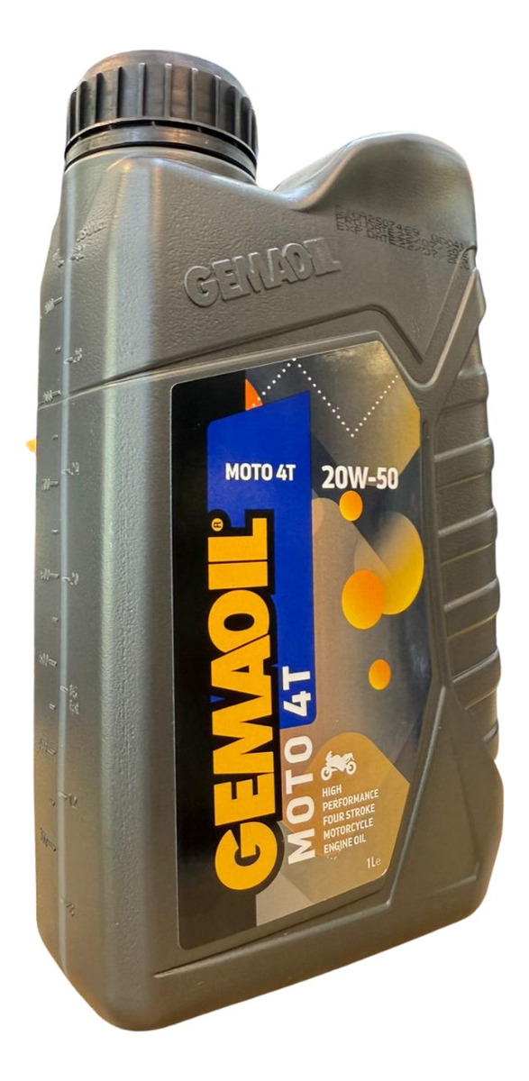 1lt Aceite Lubricante 4t 20w-50 Gemaoil 20w-50 - Imagen 5