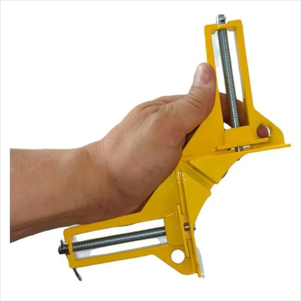 Set 4 Prensas Angulares Esquineras 90° De Aluminio Y Acero - Imagen 2