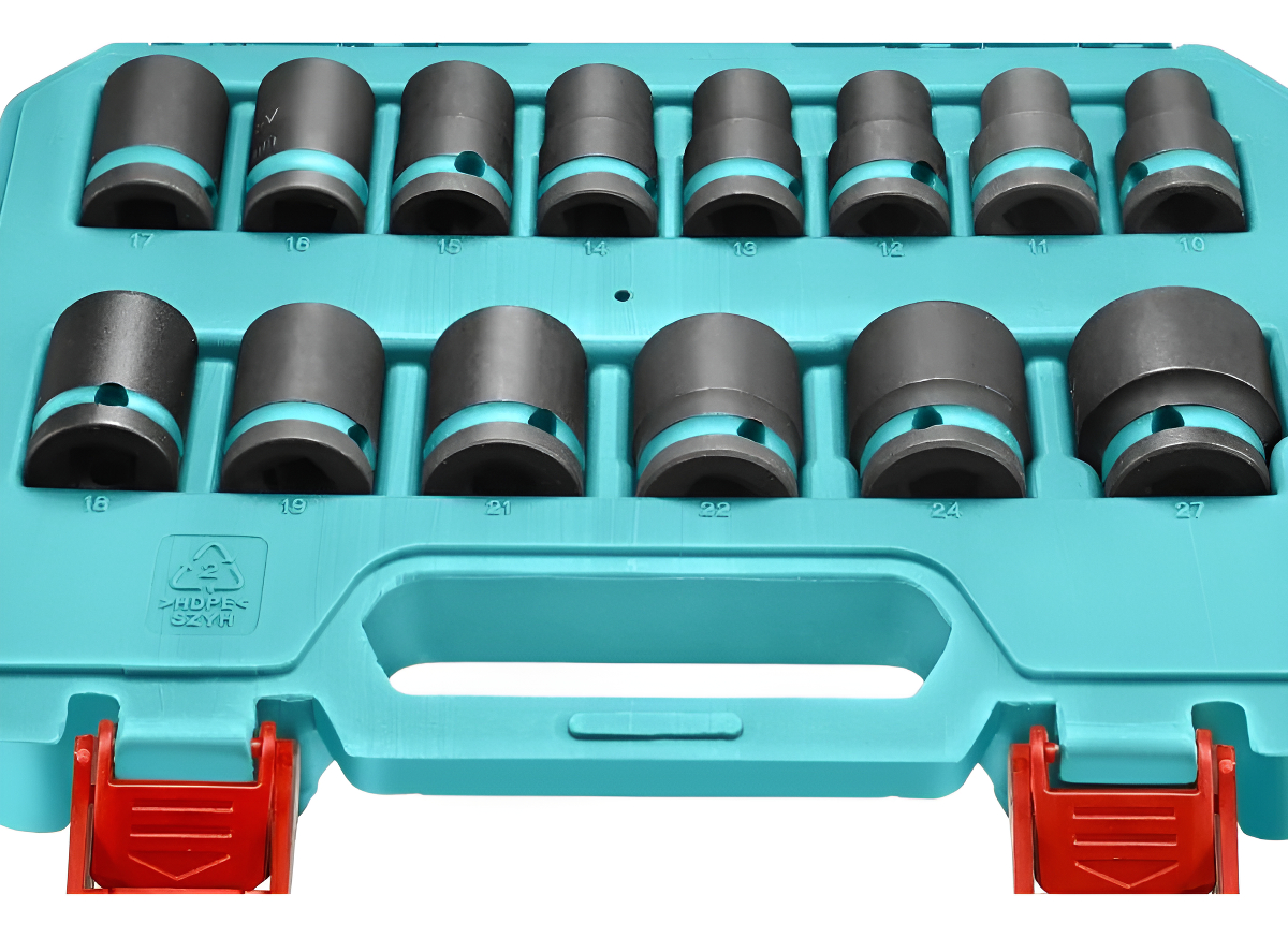 Total Thistd12141 Dados De Impacto 14 Pzs 1/2 12v