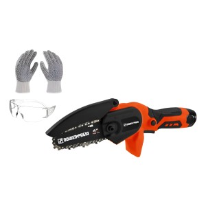 Mini Motosierra Dowen Pagio 4 12v + Guantes Y Lentes