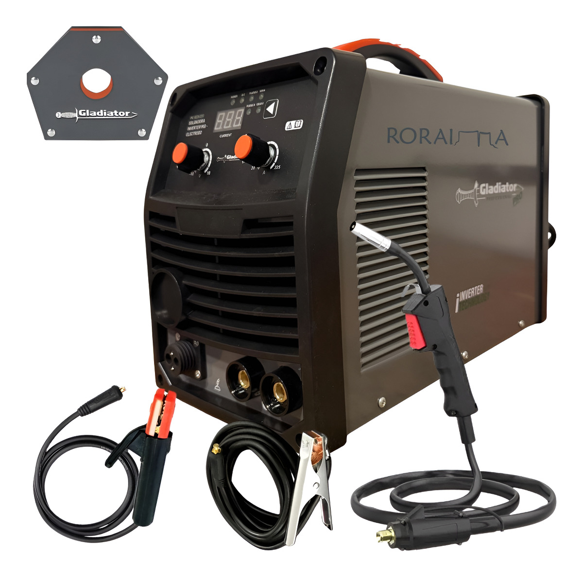Soldadora Gladiator Pro Mig + Electrodo 225a Monofásica - Imagen 6