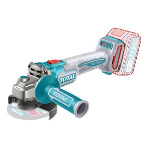 Amoladora Inalámbrica Total Industrial - Motor Brushless, Sin Carbones - 4.1/2 Pulgadas, 115mm - No Incluye Batería Ni Cargador - Tagli21154