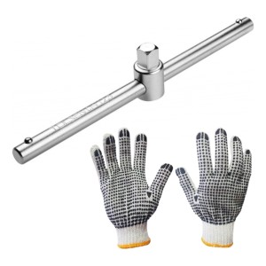 Barra T Deslizable Tolsen 10 Pulgadas Cromo Vanadio 0.39 Kg