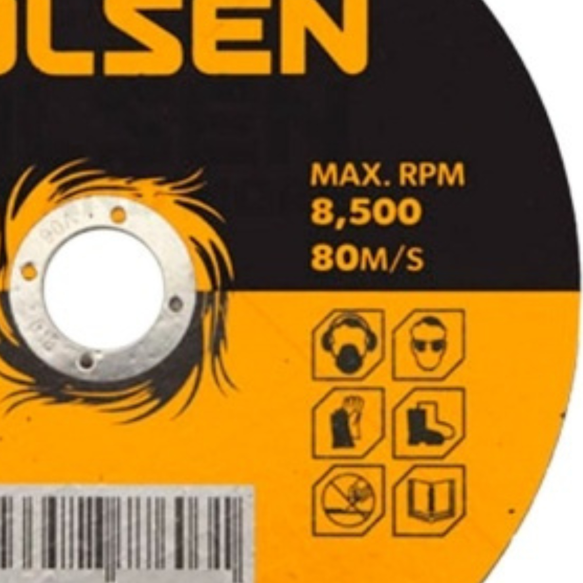 Disco De Corte Metal Tolsen 4 1/2 Pulgadas De 25 Unidades Sc - Imagen 4