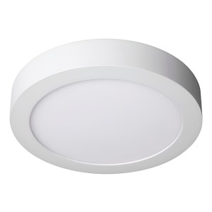 Panel Plafon Led De Sobreponer 15w Luz Fria Redondo -sc-