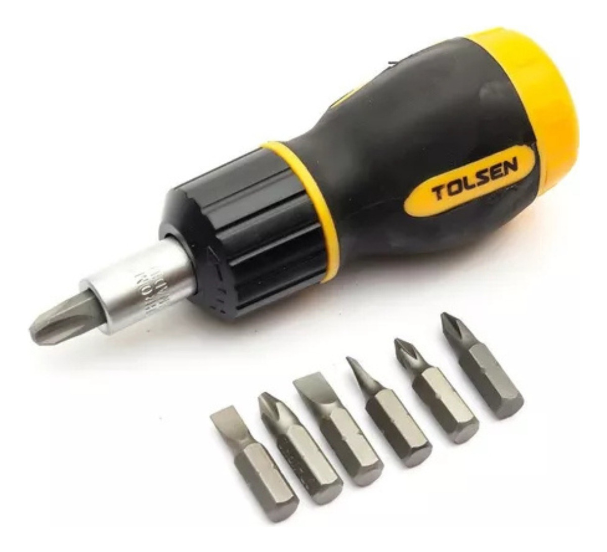 Destornillador De Fuerza Tolsen Con Criquet 7 En 1 - Sc - - Imagen 5