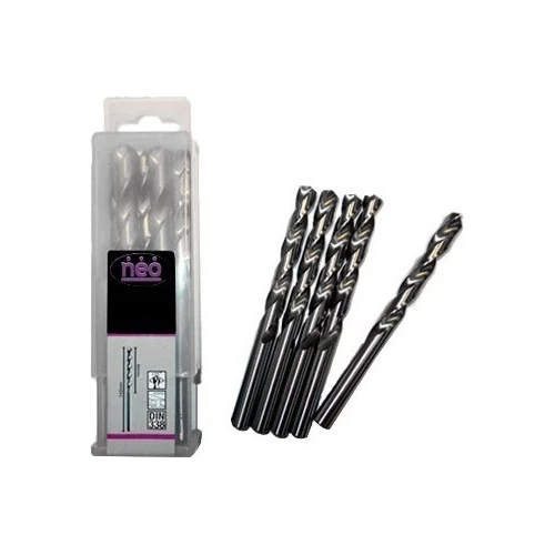 Set Broca Kit Mechas Hss Acero 3mm X 10uni Industrial -sc- - Imagen 2