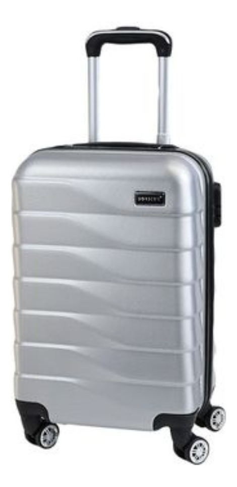 Kit Valija Viaje Maleta RĂgida Grande/mediana/carrion Border - Imagen 8