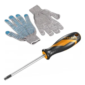 Destornillador Torx 15 Con Mango Ergonómico Y Punta Magnética Tolsen