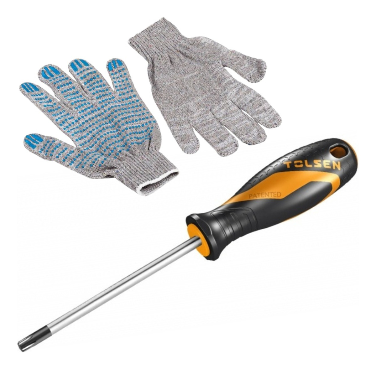 Destornillador Tolsen Torx T15x3.5x75mm Magnético - Sc -