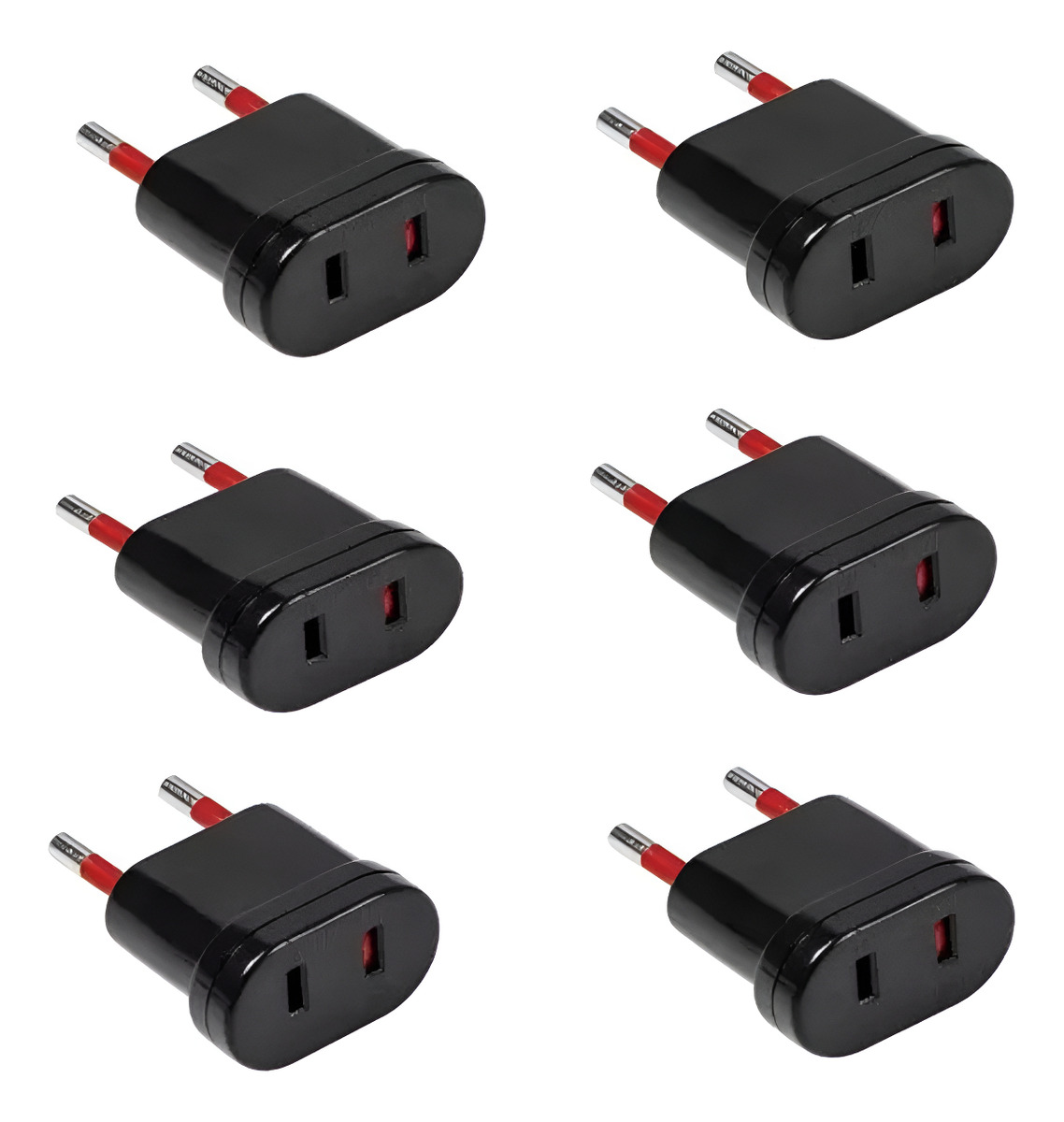 Adaptador Roraima 717128 2p 1u Blanco Y Negro - 6 - Imagen 6